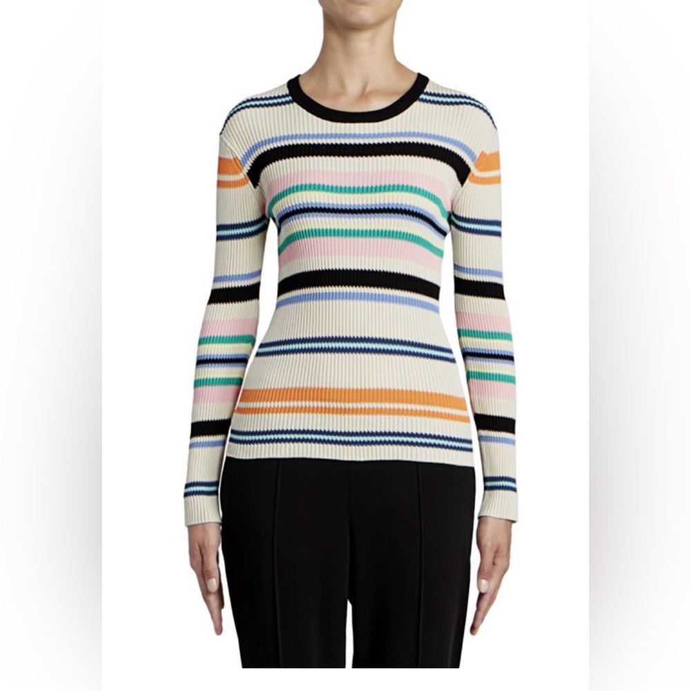 Kenzo Multicolor Striped Long Sleeve Top